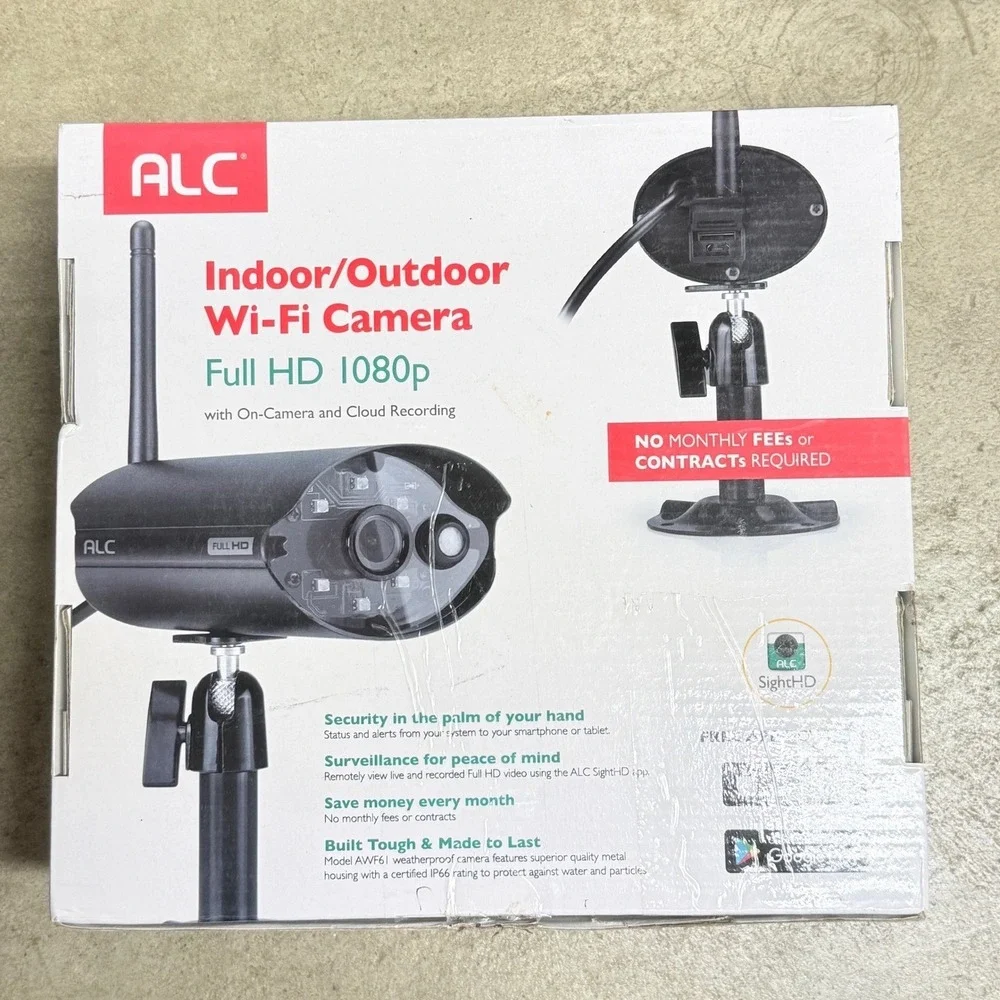 ALC AWF61 SightHD 1080p Outdoor Wi-Fi Camera Full HD Surveillance